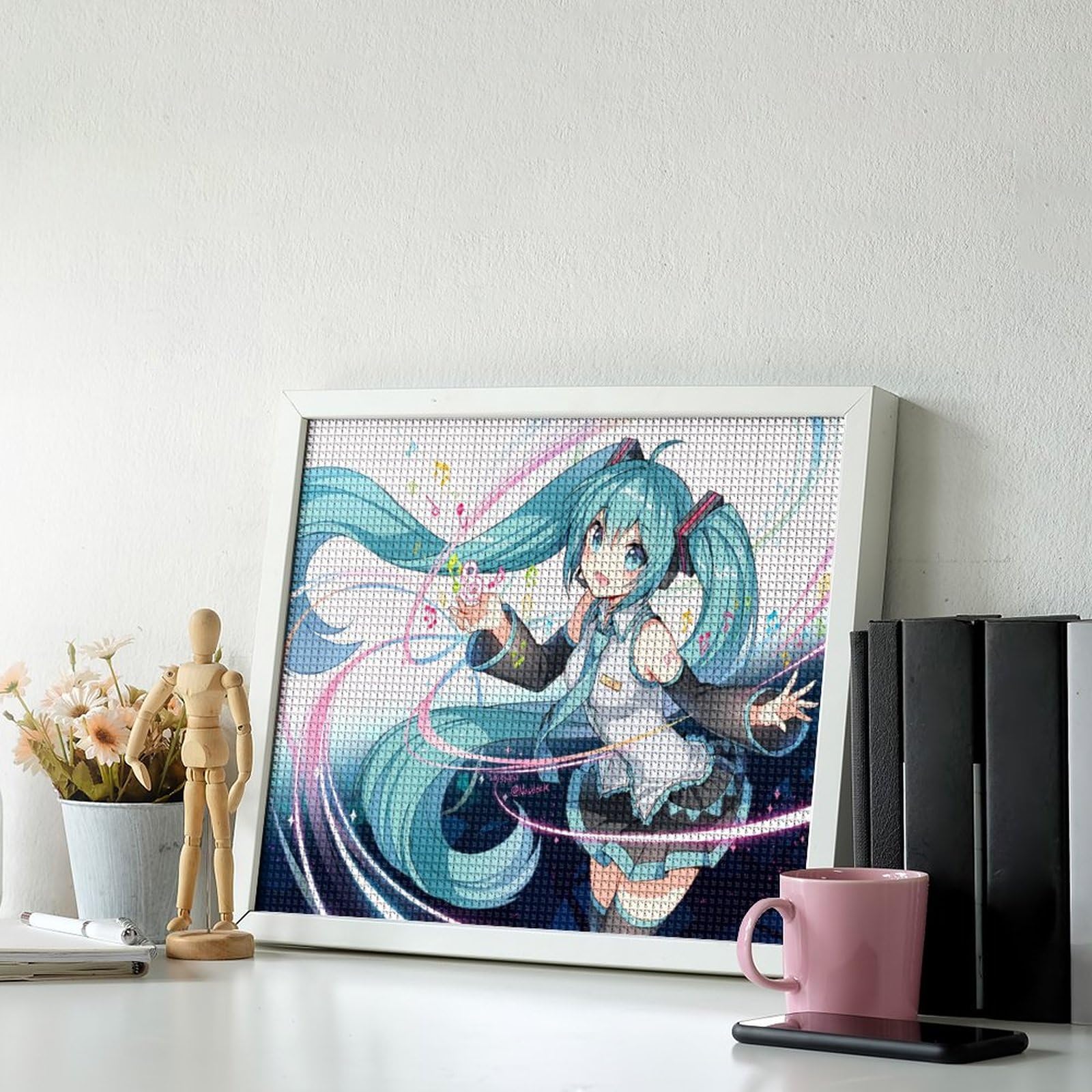Amazon.co.jp: 初音ミク ダイヤモンドアート セット モザイクアート 5d